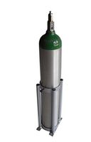 FWF Oxygen Cylinder Truck/Floor Mount Stationary Holds 1 (D OR E Style) CYLINDERS Diameter 4.3" Made in USA