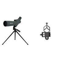 Celestron 20-60x 60 MM 45 Degree UpClose Spotting Scope with Basic Smartphone Adapter