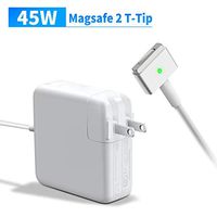 Mac Book Air Charger, Replacement 45W MagSafe 2 Power Adapter Compatible with Mac Book Air 13-inch &11-inch T-Tip Magnetic Connector Charger