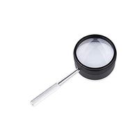 ZH Magnifying Glass/High-Powered Handheld Magnifying Glass Non-Lighting 35X Reading Magnifying Glass for Books Newspaper Map Coins Jewelry Hobbies and Crafts Portable (Color : 50mm)