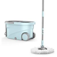 MISTXIN Set of Mop and Bucket with 2 Pieces,A