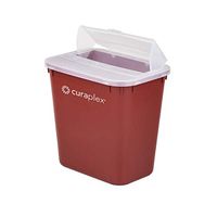 CURAPLEX Sharps Container, 4 QT 1/EA