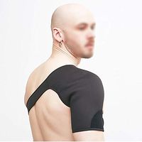 HELIALTH Shoulder Brace, for Women and Men, Left, Right Arm,Dislocated AC Joint, Tendonitis and Fracture, Shoulder Compression Sleeve,Right
