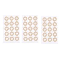Exceart 45Pcs Callus Pads Soft Foam Callus Cushions Self Adhesive Toe Pads Foot Protectors Reduce Foot Heel Pain
