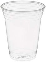 SOLO Cup Company COMINHKPR77731 TP16D-1 Solo TP16D 16 oz Plastic Ultra Clear Cold Drink Cup (1 Pack of 50), 1 Sleeve of 50