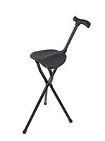 HANGER Cane Chair Adjustable Folding Walking Cane Stool With Adjustable Height Cane Seat 74-90CM Safe And Comfort