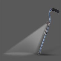 Path Light Attachment for Canes and Walkers Helps Prevent Falls, Fully Automatic Mobility Light Turns ON Only When Needed