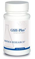 Biotics Research GSH-Plus™ – 150 mg Glutathione with NAC and Glycine, Strong Antioxidant, Healthy Inflammation, Detox Supplement, Cellular Health 60 caps