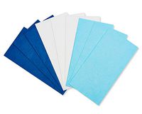 American Greetings Bulk Blue and White Tissue Paper for Arts & Crafts, Kids Activities, DIY Projects, and Gift Packaging (125-Sheets)