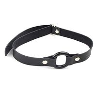 a-YUEYUE Silicone Mouth Ball, Adjustable Breathable O Shaped for Women, 4 Colors Optional