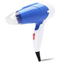 QAZWSXE Folding Hair Dryer,Mini Hair Dryer,Hair Dryer Constant Temperature Hair Care Effectively Reducing Noise Hook Design Stable and Efficient Long Service Life