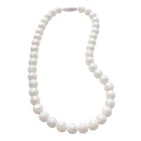 Munchables Sensory Chew Necklace for Girls (Pearls)