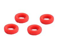 2 Pair Soft Silicone Eyeglasses Non-Slip Elastic Comfort Glasses Retainers,Red