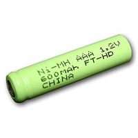 Exell 1.2V 600mAh NiMH AAA Rechargeable Battery Flat Top Fast USA Ship