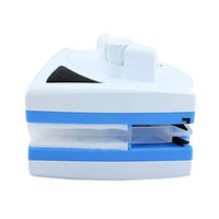 Double-sided Window Cleaner Hollow Double Layer Glass Cleaner Thick Glass Cleaner High-rise Window Scraping (Color : White)