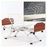 Carroll CS Series Beds - CS7 Bed, Assist Rails and Biltmore Cherry Bed Ends