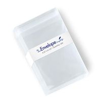 200 Crystal Clear Plastic Cello Bags (4.25 x 6.12 Inch) - Bulk Resealable Cellophane Sleeves with Self Adhesive Flap (1.2 Mil Thick) - Greeting Cards, Photos, Art - USPS Mailer CELLO4-1/4X6-1/8CL200