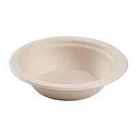 Karat Earth 12 oz (350ml) Bagasse Bowl, Round, Natural - 1,000 ct