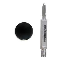 Jigsaw Massage Adapter and Bit, Plug-n-Play Percussion Massage - Intro Pack