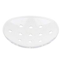 SM SunniMix Clear Plastic Ventilated Eye Shield - Needed After Surgery - Such as Cataract Surgery - Clear, 11 Holes