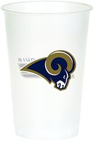 Creative Converting 8 Count St. Louis Rams Printed Plastic Cups