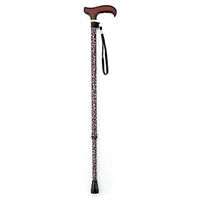 ZSMPY Crutches Can Be Adjusted to Adjust The Elderly Cane Sticks Non-Slip Wood Handle Cane