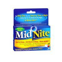 Midnite Midnite Sleep Aid Chewable, 30 tabs (Pack of 3)