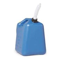 Water Container, 5 gal., Blue, 14-3/4 in. H