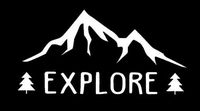 CCI Explore Wanderlust Decal Vinyl Sticker|Cars Trucks Vans Walls Laptop| White |5.5 x 2.75 in|CCI1396