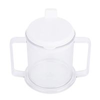 Double Handle Mug Lightweight Water Drinking Cup for Children Elderly