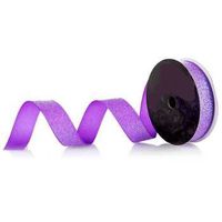Lavender Grosgrain Glitter Ribbon 5/8Inch - 5 Yards