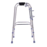 LJHHH Folding Rollator Walke,Portable Non-Slip Drop-Proof Walker,Lightweight Aluminium Walking Mobility Aid for Elderly