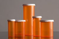 Snap Cap Plastic Amber Prescription Vials -20DR (300Pcs/Box)