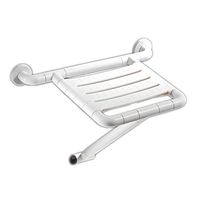 XH Foldable Bathroom Stool Supports up to 330 Lbs. Made of Non-Slip Aluminum Body and Nylon Seat Plate, Luminous Mode for People with Reduced Mobility