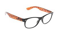 Design Reading Glasses with Spring Hinges Classic Readers Women Men (Tortoise Arm，+2.00)