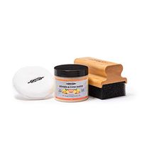 CLARK'S Soapstone Slate and Concrete Finishing Kit | Soapstone Wax | Large Applicator | Buffing Pad | Soap Stone, Slat, and Concrete Countertop Wax