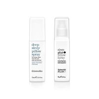 ThisWorks Sleeping Partners Set: Deep Sleep Pillow Spray 75ml & Sleep Plus Pillow Spray 75ml