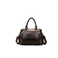 F&W WF Leather Travel Bag - Business Europe and Large Capacity Retro Outdoor Luggage Bag Brown (Color : Brown, Size : 411228 cm)