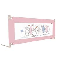 Bed Rail Childs Bed Guardrail,Children's Guardrail, Built-in, Baby Anti-Fall Bed Barrier Baffle 1.8 M 2 Universal Vertical Lift (Size : 180cm)