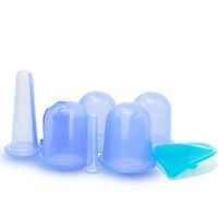 Anti Cellulite Cupping Therapy Set, Chinese Acupuncture Cupping Therapy Set Fda Approved, Eye and Face Vacuum Massage Cup Kit, Cupping Therapy Sets Silicone Professional, Massage Therapy Cupping Set