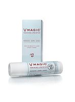 Vmagic Organic Vulva Balm & Intimate Skin Care, Vaginal Moisturizer & Personal Lubricant - Relieves Dryness, Itching, Burning, Redness, Chafing, Odor, Menopause Symptoms - Feminine Lips Stick (.65oz)