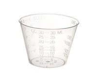 Non-Sterile Graduated Plastic Medicine Cups, 100 Count