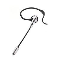 Wired Headset Mono Hands-Free Earphone 3.5mm Headphone Earpiece Boom Microphone Single Earbud [Black] for Samsung Galaxy S6 Edge+ Edge S5, Note Edge 8 5 4 3, J7 J5 J3