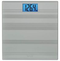 Taylor Precision Products Digital Bathroom Scale with Frosted Stipe Design