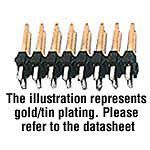 Jameco Valuepro 7000-2X8SG-R Straight Double Row Male Header, Gold Plating, 2.54 mm Pitch, 16 Pin, 3 Amps, 8.5 mm H, 5 mm W, 20.32 mm L (Pack of 10)