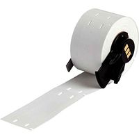 Brady PTL-12-109, 18347 3" x 0.75" White Polyethylene BMP71 TLS 2200 Series Tag, 5 Rolls of 100 pcs
