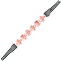 EDX Massage Roller Full Body Flexible Strap with Handles, Coral