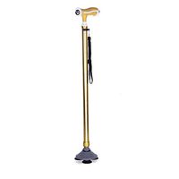 Xiao Jian Crutches - Old Man Walking Stick Slippery Old Cane with Lights Three-Legged Cane Old Man Cane Three Feet Small Three-Legged Cane Telescopic Trekking Pole Crutch (Color : J)