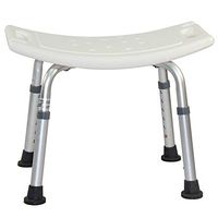 bath chair - Bathroom Anti-Slip Aluminum Frame Bath Stool for The Elderly, Pregnant Women, Disabled, Adjustable Height