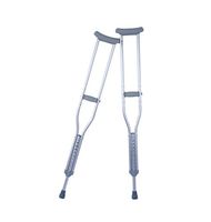 LSY@ Crutch, Aluminum Alloy Underarm Two Thicken Medical Crutch Non-Slip High and Low Adjustable Double Crutches Adjustable Abduction Walker